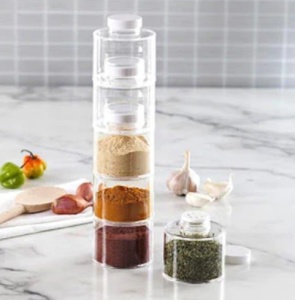 Carusel Spice Tower pentru condimente, 12 recipiente