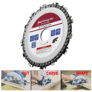 Disc cu lant pentru polizor unghiular 115 x 22, diametru 4'' MX456 - Img 4
