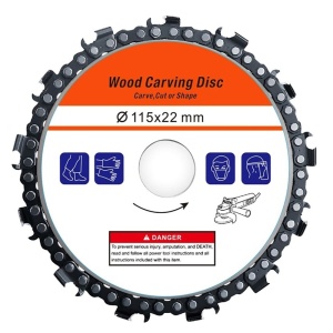 Disc flex 125x22mm cu lant pentru lemn