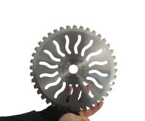 Disc motocoasa NR 10, 255x25.4x40T arbusti, dinti videa, model SOARE, MX1017