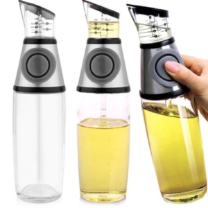 Dispenser pentru ulei/otet, din sticla
