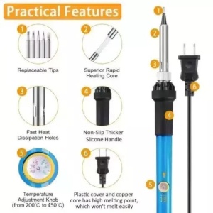 Kit complet Starter pentru electronisti, letcon, Fludor, tresa, pompa fludor - Img 3