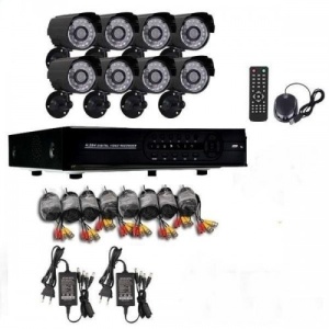 KIT SUPRAVEGHERE CCTV, 8 CAMERE, INTERIOR/EXTERIOR - Img 2