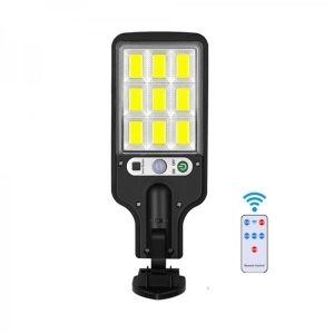 LAMPA SOLARA DE PERETE 9 LED CU TELECOMANDA
