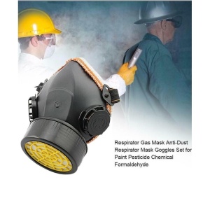 Masca de protectie vopsitorie echipata cu filtru carbon