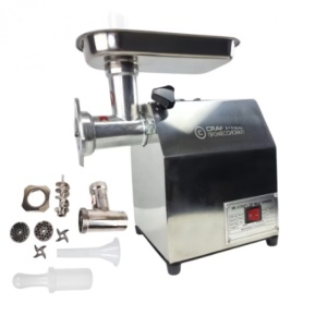 Masina de tocat carne, profesionala, MK-12, 850W, 150 Kg/h, Inox