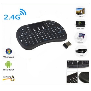 Mini tastatura RII I8+ wireless 2,4 Gh cu touchpad - Img 2