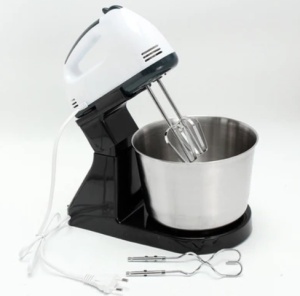 Mixer cu bol din inox, 7 trepte de viteza, 2L, 350W