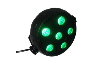 Proiector joc de lumini PAR 6 LED RGB Disco / Club / Exterior / Arhitecturale