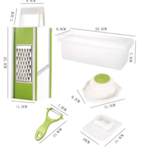Razatoare Multi Purpose Grater multifunctionala cu recipient - Img 3