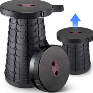 Scaun rotund retractabil si extensibil cu pliere telescopica - Img 3