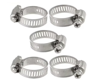 Set 50 coliere metalice pentru furtun 16-25 mm 3/4 BMX3380