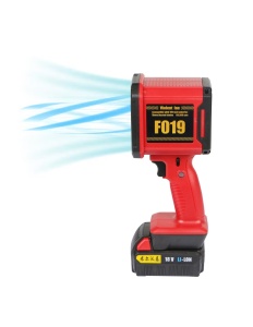 Suflanta Turbo, de mare putere, 110.000 RPM, acumulator 18V, Type-C fast charging, functie power bank, lanterna - Img 10