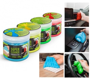 Super gel pentru curățare universala, bord auto, tastatură laptop 70 g