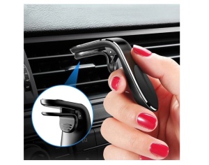 Suport auto premium pentru telefon, tableta, GPS Negru - Img 4