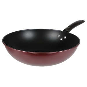 Tigaia Wok Gastromino din oțel carbon 28cm, Non-Stick - Img 2