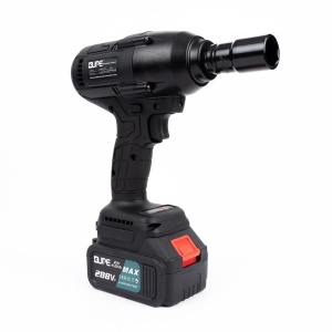 Trusa pistol de impact cu 2 acumulatori, 21V, 4Ah, tubulara 1/2 32mm - Img 3