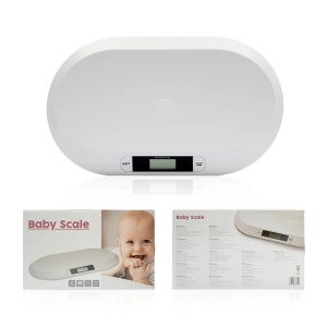 Cantar digital pentru bebelusi, capacitate 20 kg, 3 moduri, functie de tara, alb - Img 4