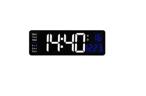 Ceas digital mare cu afisaj LED, telecomanda