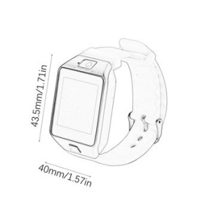 Ceas Smartwatch, functii bluetooth si Notificari (Facebook, Whatsapp) - Img 3