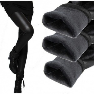 Colanti imitatie piele imblaniti