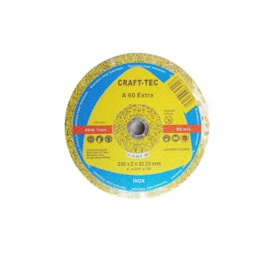 Disc abraziv pentru metal / inox 230 x2X22.23mm,, MX387