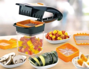 Feliator cu 5 functii pentru legume, Nicer Dicer Quick