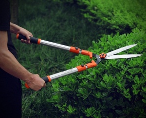 Foarfeca extensibila cu maner ergonomic pentru gard viu - Img 2
