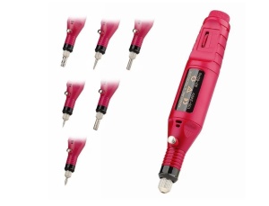 Freza Electrica Unghii Perfect, 20000RPM, Roz - Img 3