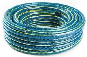 Furtun de gradina cu insertie, 1 inch 50 metri, 4 straturi, clasa 3 rezistenta, Bluebos Plus