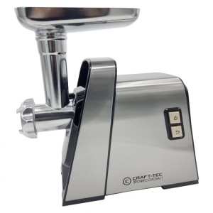 Masina electrica tocat carne INOX 3800W, 3 site, accesorii rosii incluse, MX711 - Img 2