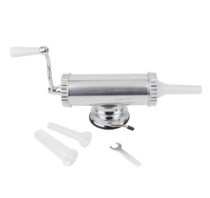 Masina pentru umplut carnati, din inox, 2.5kg, 3 palnii incluse