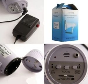 Megafon portavoce cu microfon extern, raza de acoperire 500m, functie de reglaj al volumului - Img 2