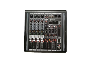 Mixer audio analog 4CH-4D USB, 2 X 100 W, 4 canale, USB, Bluetooth, Egalizator, Card SD