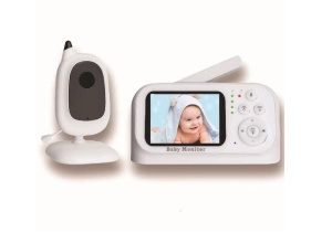 Monitor video pentru bebelusi cu camera si ecran LCD de 3.2 inchi cu camera vedere nocturna - Img 2
