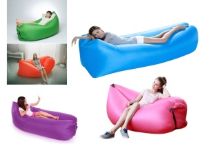 Saltea gonflabila tip sezlong Lazy Bag - Img 3