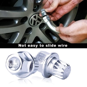 Set 10 chei speciale VW pentru antifurt prezoane roti Volkswagen