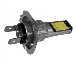 Set 2 Bec Led H7 3030 Smd 90W 9600lm/set cu 2 moduri de lumina (rece si calda) 30 LED - Img 2