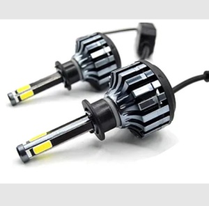 Set 2 Becuri LED D6 H4 cu doua faze putere 38W/LED- 4200lm/LED temperatura 6000K - Img 2