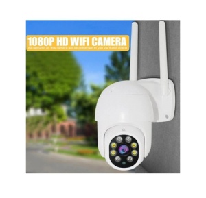 Set X2 Camera supraveghere WIFI, interior / exterior, Rotativa, Cu Detectare Miscare 360 - Img 3