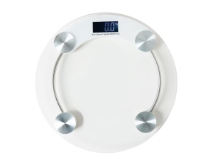 Cantar baie de mare precizie, 180 kg, platforma din sticla securizata de 6mm rezistenta la socuri, afisaj electronic design ergonomic ideal monitorizare greutate design milenium