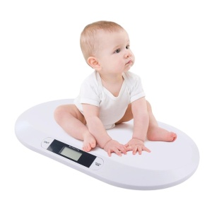 Cantar digital pentru bebelusi, capacitate 20 kg, 3 moduri, functie de tara, alb
