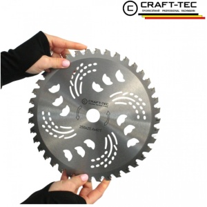 Disc motocoasa NR 10, 255x25.4x40T arbusti, dinti videa, MX1018 - Img 2