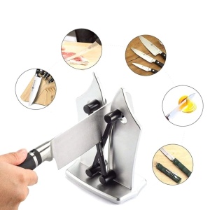 Dispozitiv manual pentru ascutit cutite si foarfece, Pentru toate tipurile de cutite - Img 2