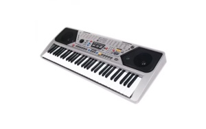 Orga Electronica, 100 ritmuri, 100 tonuri, 10 melodii demonstrative, 61 clape, USB, Radio Fm, MP3, Afisaj Lcd - Img 2