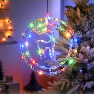 Ornament luminos 40 x 40 cm, ren - Img 2