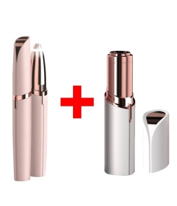 Pachet pentru epilare: Epilator Sprancene + Epilator Facial