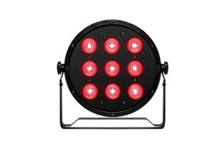 Proiector lumini Par Led 9 RGB, Evenimente, Nunti, Dmx in-out, Microfon, Cooler, Club, Disco, Petrecere - Img 3