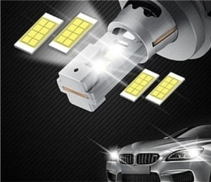 Set 2 Becuri auto LED Fq5 H4 canbus 2 faze 180W/set 20000lm 6000K - Img 4