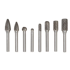 Set 8 freze biax din carburi metalice